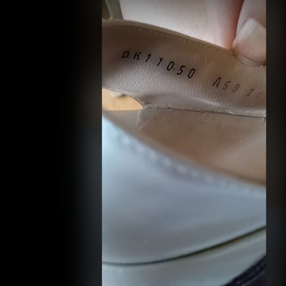 Salvatore Ferragamo Open Toe Strap Heels Sz 10.5 - Picture 7 of 12